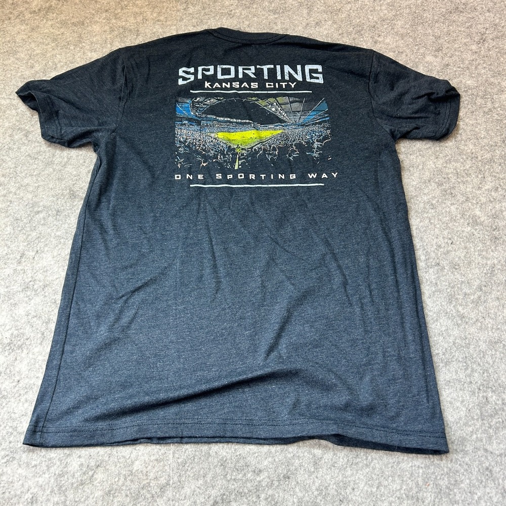 MLS Sporting Kansas City Stardium Tee Shirt Men's Size Medium NWT